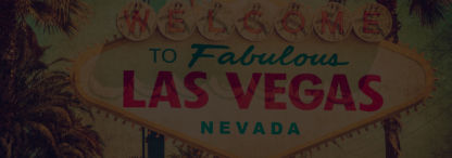 A vintage photo of the ‘Welcome to Fabulous Las Vegas’ sign